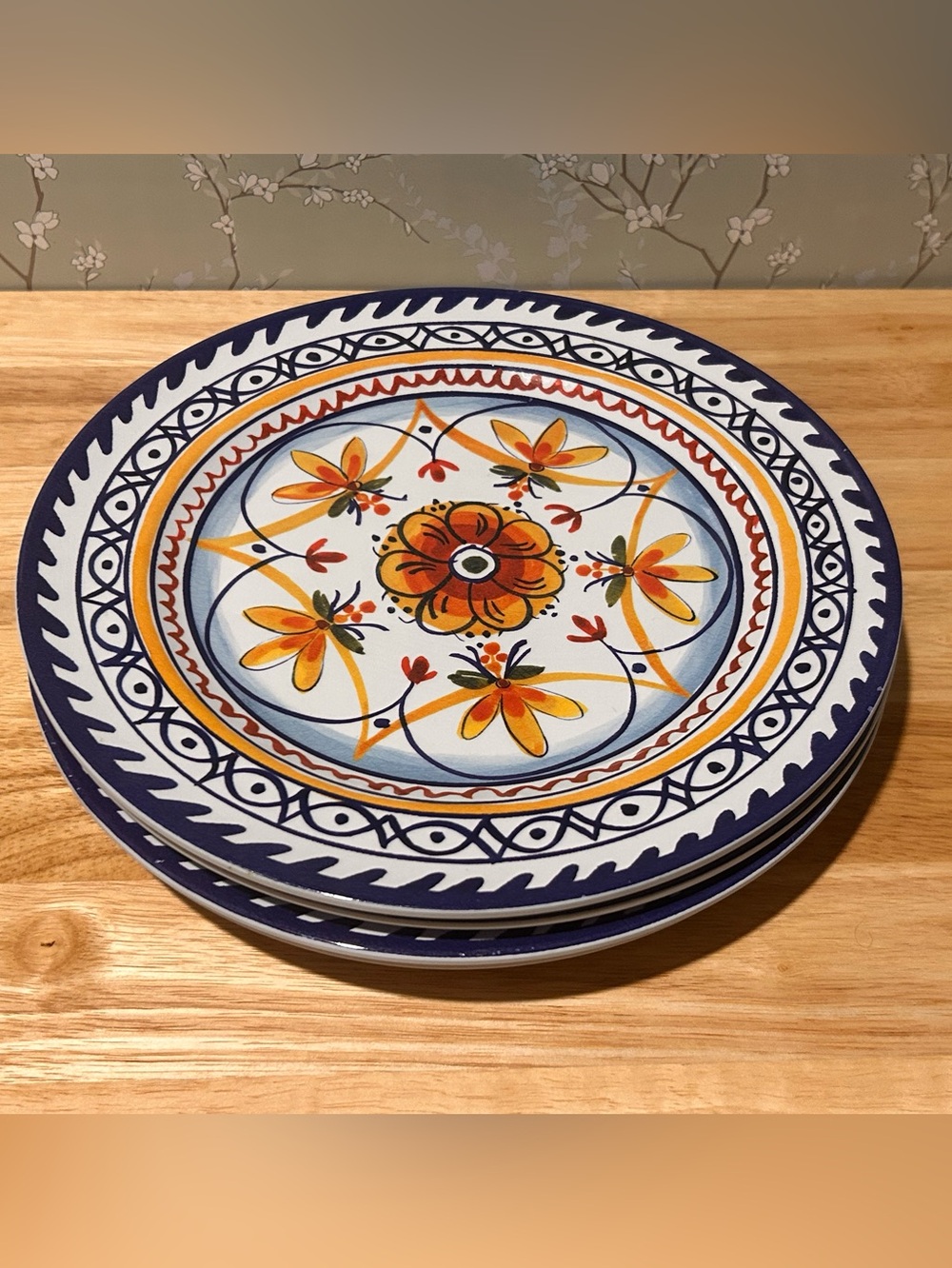 Panama Jack Melamine Salad Plates